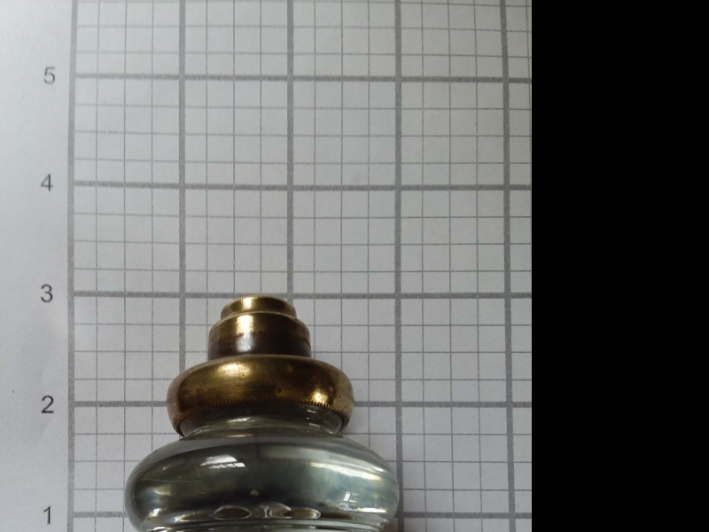 Glass Doorknob Type 2 (Round, star int) » Salvage Antiques Vintage Etc.