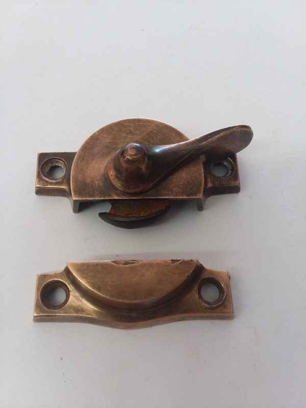 Basic Bronze Window Sash Latch