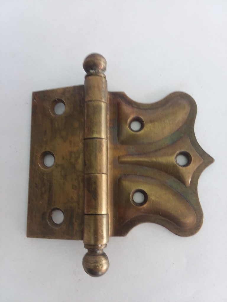 Ornamental Half Surface Door Hinge » Salvage Antiques Vintage Etc.