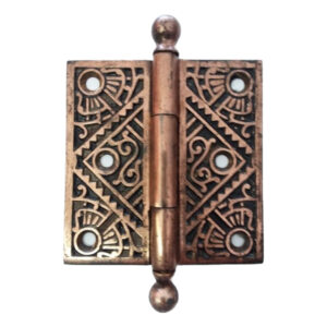 Decorative Bronze Plated Door Butt Hinge