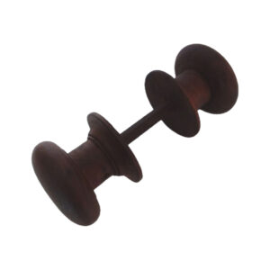 Rosewood Closet Doorknob Set