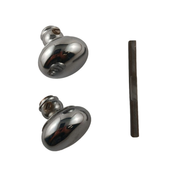 Yale Chrome Doorknob Set