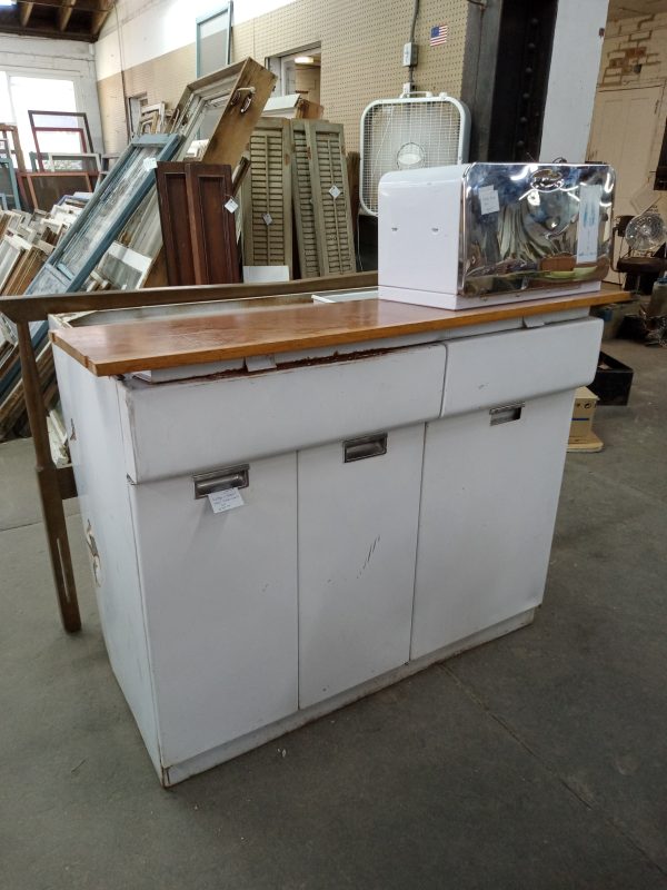 Vintage Metal Kitchen Base Cabinet