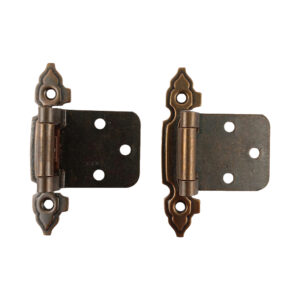 Keeler Brass Cabinet Hinge Pair