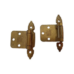 Keeler Brass Cabinet Hinge Pair