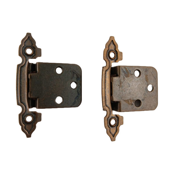 Keeler Brass Cabinet Hinge Pair