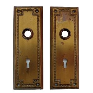 Lockwood Franklin Door Plate Pair