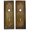 Lockwood Franklin Door Plate Pair