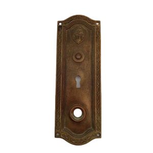 Cast Bronze Door Plate From Fort Dearborn Hotel