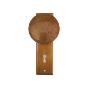 Drum Doorknob and Plate