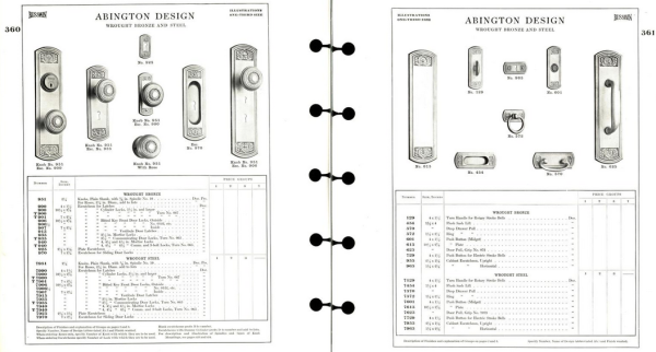 Doorknob Set- Russell and Erwin "Abington" - Image 3