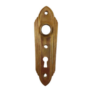 Dexter Lock Door Plate Brass