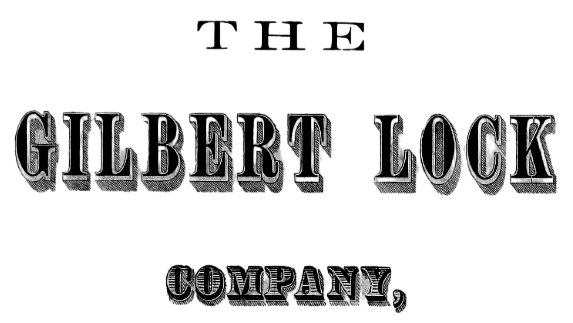 Gilbert Lock Company Logo 1