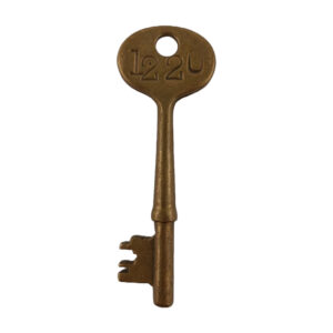 Brass Hotel Skeleton Key 1220