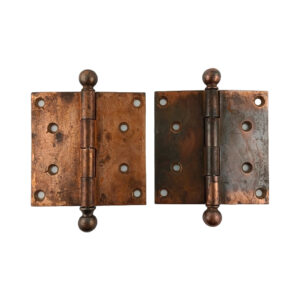 Pair of Cast Iron Door Hinges