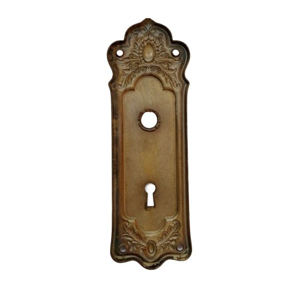 Lockwood Oakdale Door Plate Brass Finish