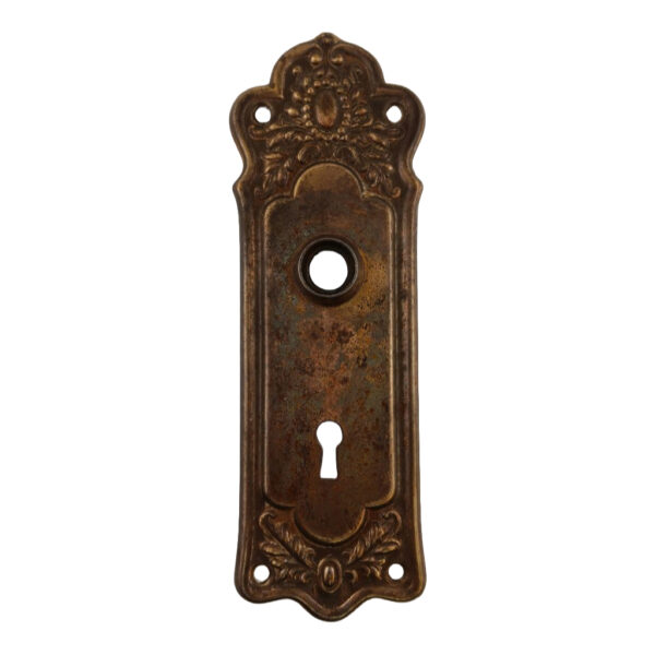 Lockwood Oakdale Door Plate Brass Finish