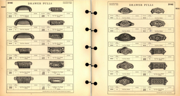 Russell and Erwin 1909 Bin Pull