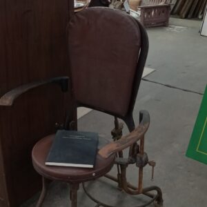 Antique Adjustable Medical Chair