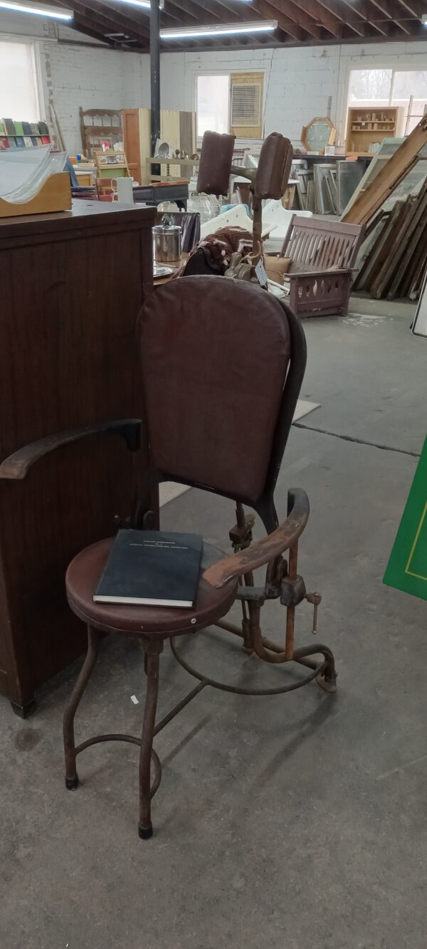 Antique Adjustable Medical Chair