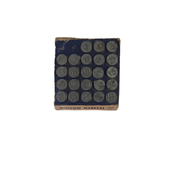 Acro Window Number Tacks