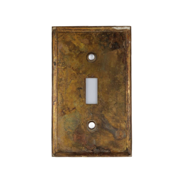 Bryant Switch Cover Brass