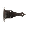 Forgecraft Hammered Copper Offset Strap Hinge