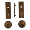 Mallory Wheeler Fleur de Lis Door Set