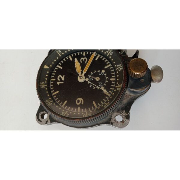 WWII German Cockpit Clock