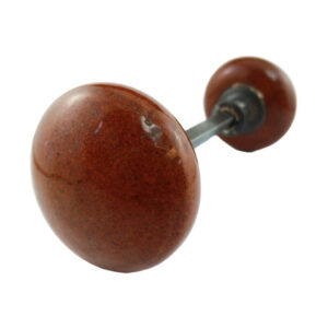 Brown Enamel Doorknob Set 2