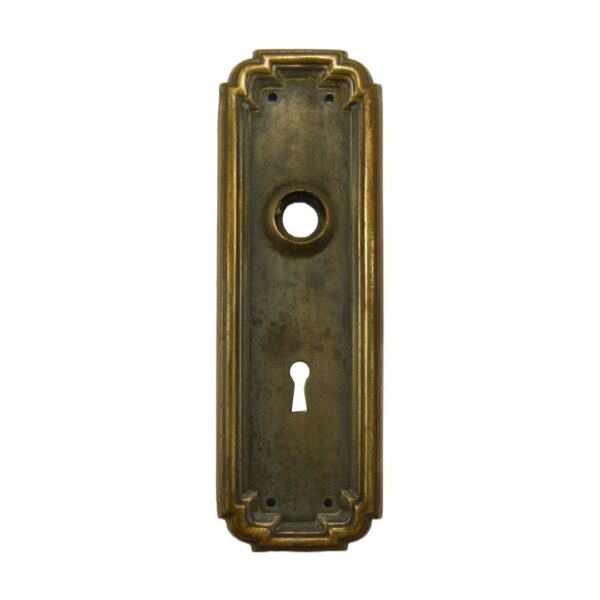 Door Plate 1 Brass
