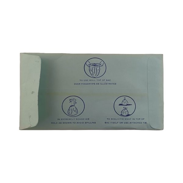 Vintage Motion Sickness Bag