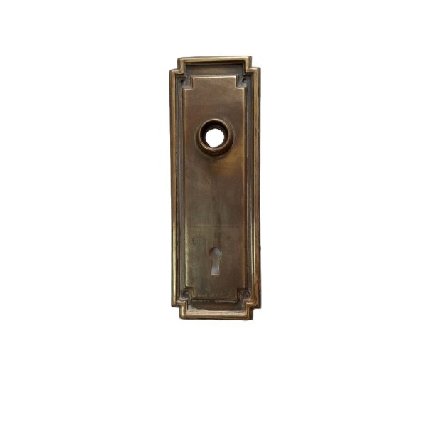 Ionian Door Plate Brass