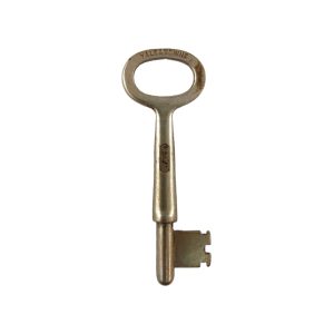 Yale Solid Steel Skeleton Key