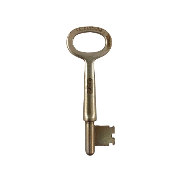 Yale Solid Steel Skeleton Key
