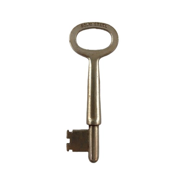 Yale Solid Steel Skeleton Key