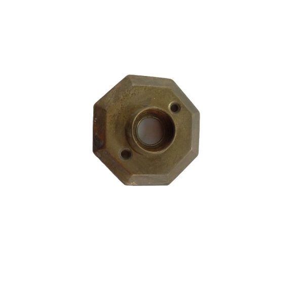 Octagonal Brass Rosette