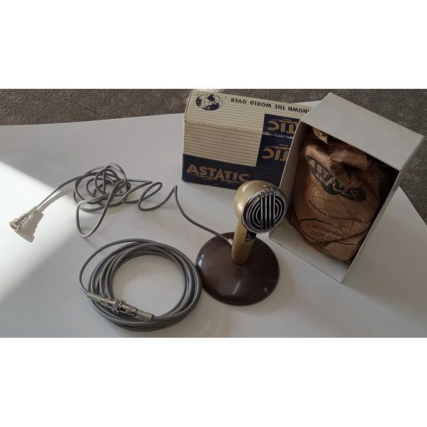 Astatic Crystal Microphone