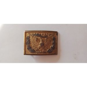 Indian War Officer's Belt Buckle