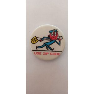 1960's Zip Code Pin