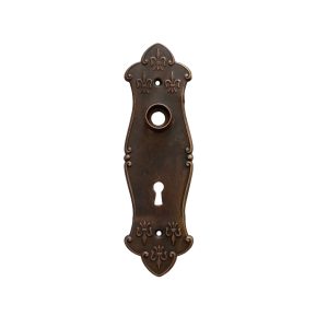 Lockwood Fleur De Lis Door Plate