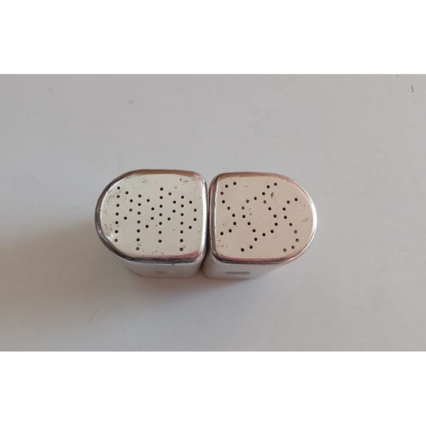 Mid Century Rose Coppertone Salt and Pepper Shakers