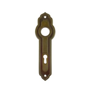 Russell and Erwin Reco Door Plate Brass Finish