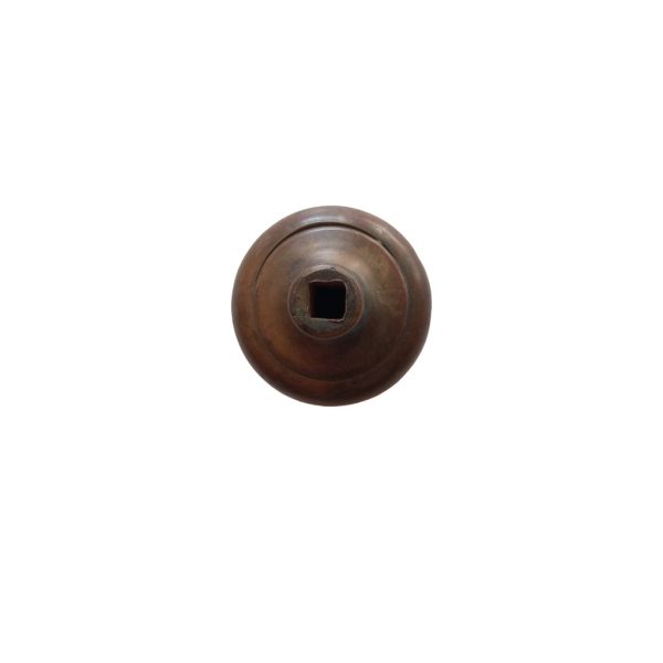 US Steel Clinton Doorknob Bronze