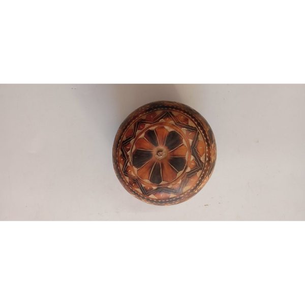 Vintage Carved Gourd
