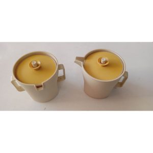 Vintage Tupperware Sugar and Creamer Set