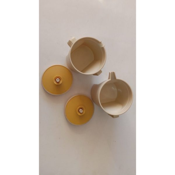 Vintage Tupperware Sugar and Creamer Set