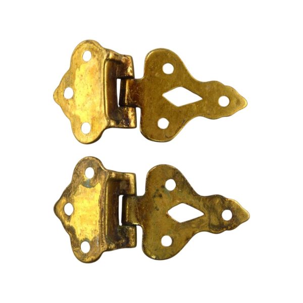 Brass Icebox Hinge Pair