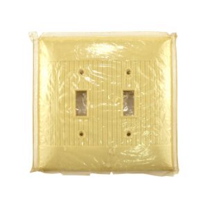 Striped Double Switch Cover by Sierra Lg