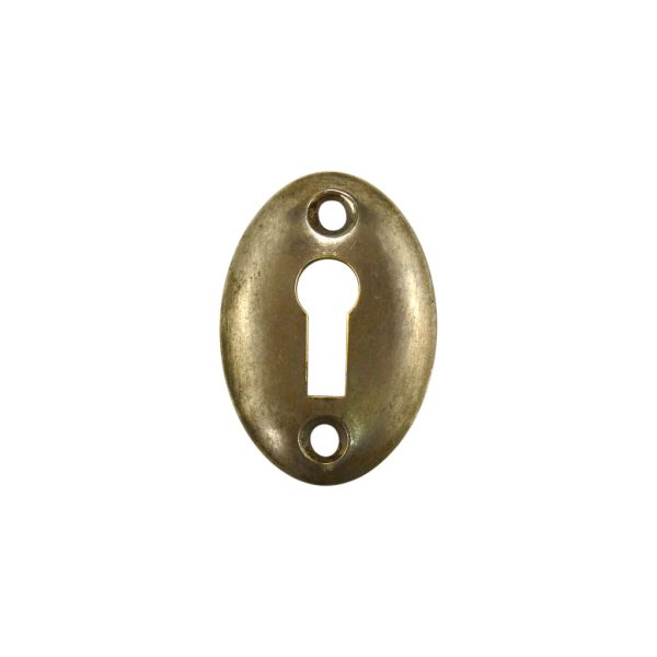 Nickel Plated Door Keyhole Cover